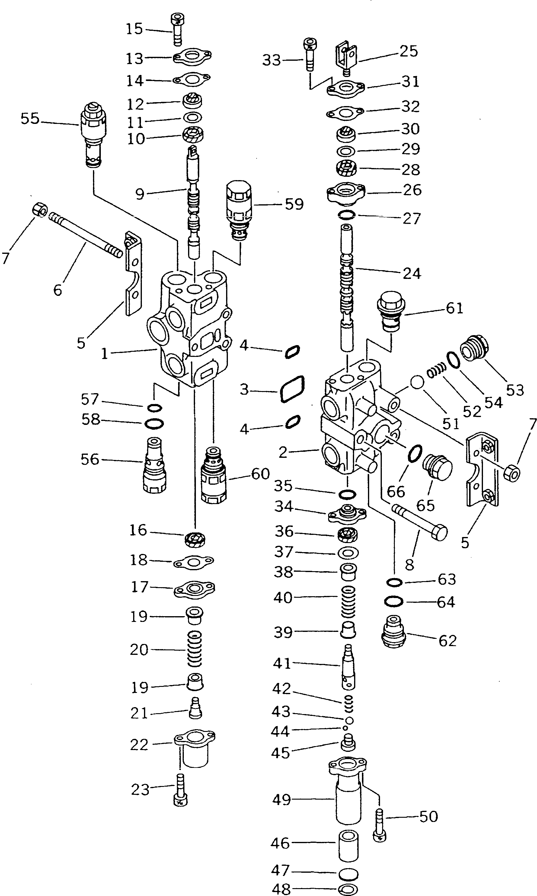 клапан в сборе 700-22-15005 KOMATSU
