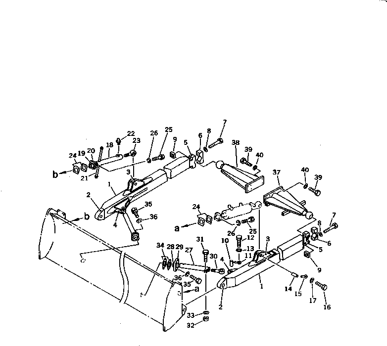 TRUNNION,R.H. (FOR D20PLL) 10F-A74-8191 KOMATSU