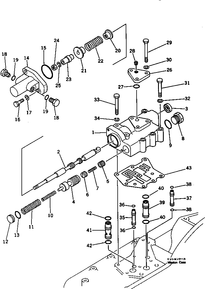 DETENT 104-Z60-3370 KOMATSU