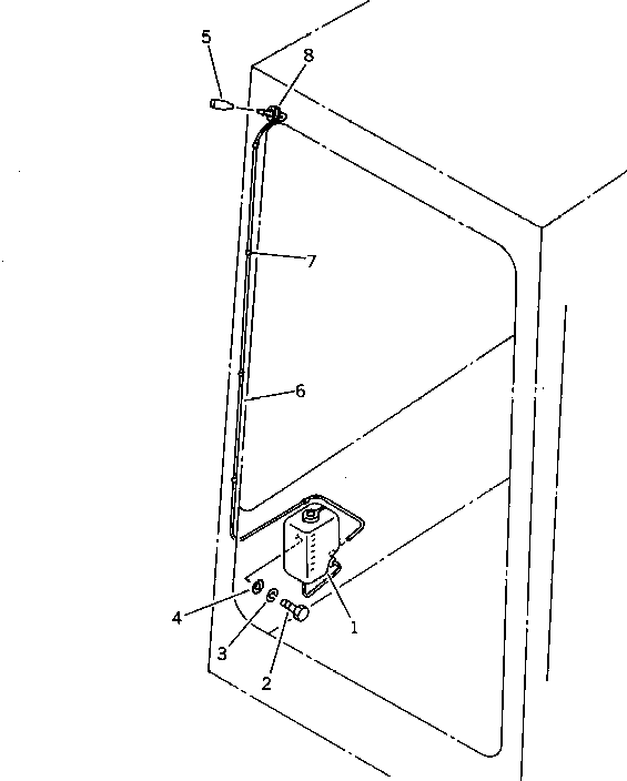 WINDOW WASHER GROUP (\8\20T-06-X3100) KOMATSU