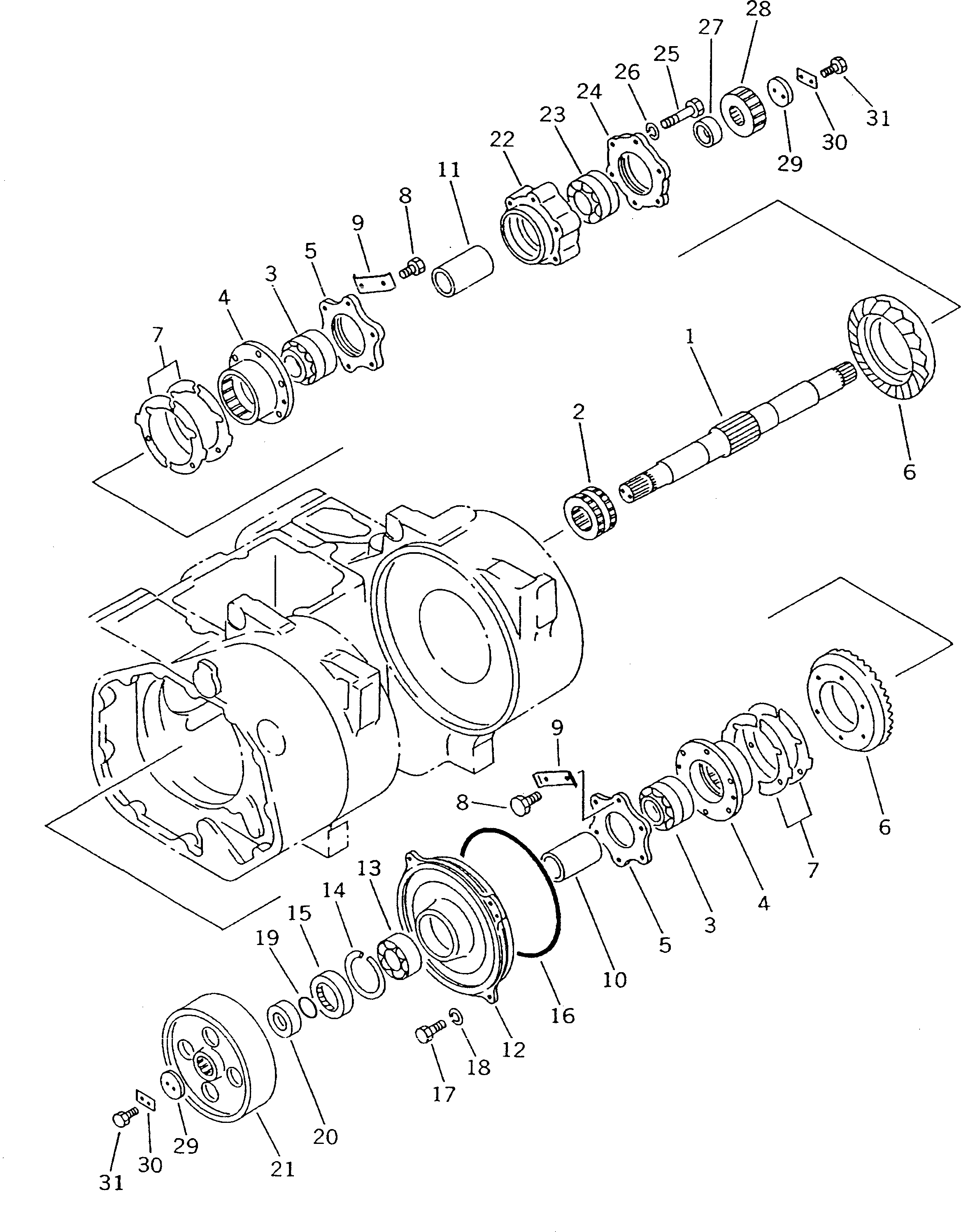 Подшипник 06041-00307 KOMATSU