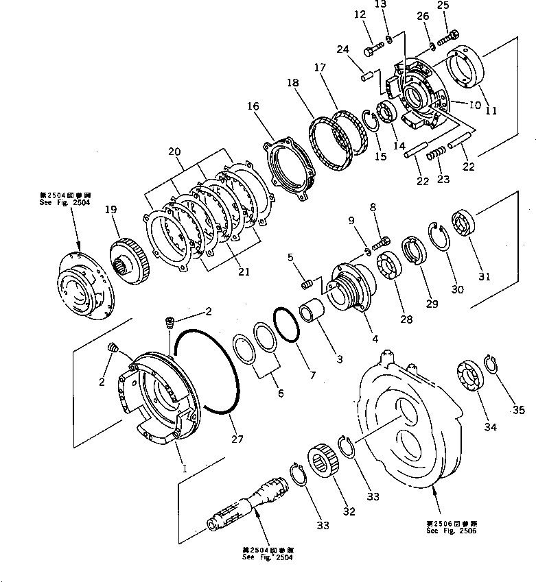 Диск \0\113-15-22741 KOMATSU