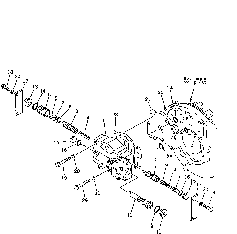 VALVE ASS'Y,MODULATION 113-15-00482 KOMATSU