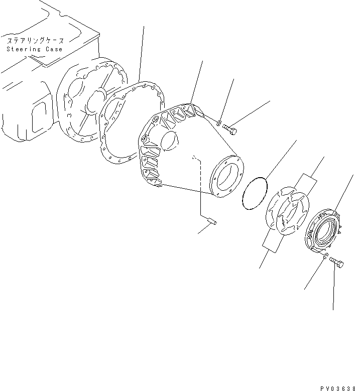 Корпус 11G-C70-3110 KOMATSU