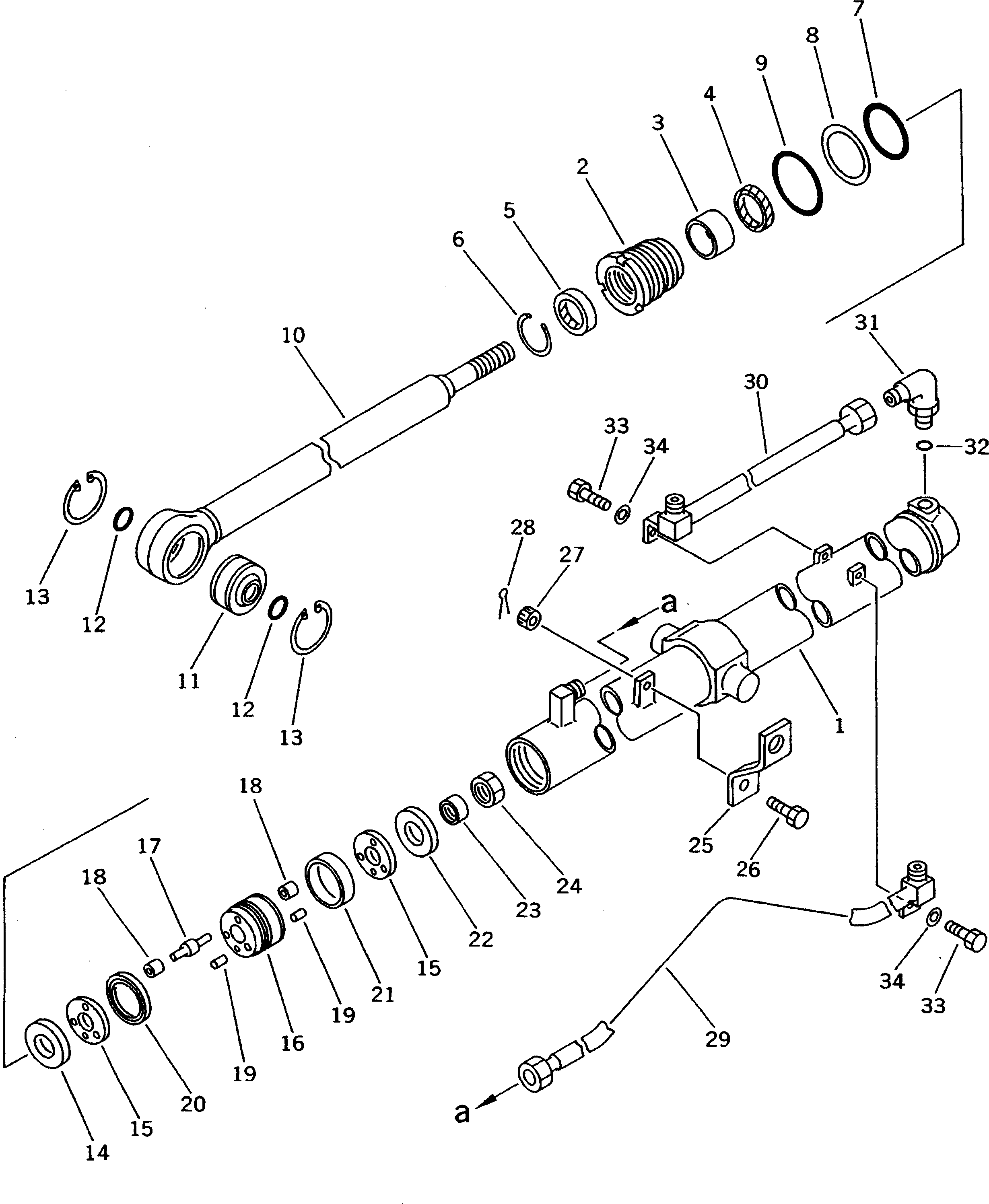 CYLINDER GROUP,LIFT, R.H. (\8\11G-63-X2021) KOMATSU