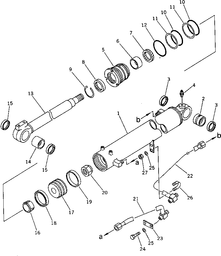 Плунжер 707-71-60640 KOMATSU
