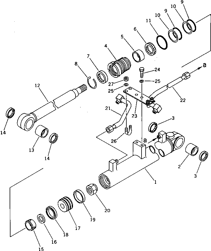 Головка цилиндров 707-29-80481 KOMATSU
