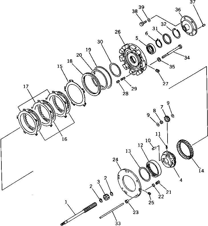 Шайба 362-15-11260 KOMATSU