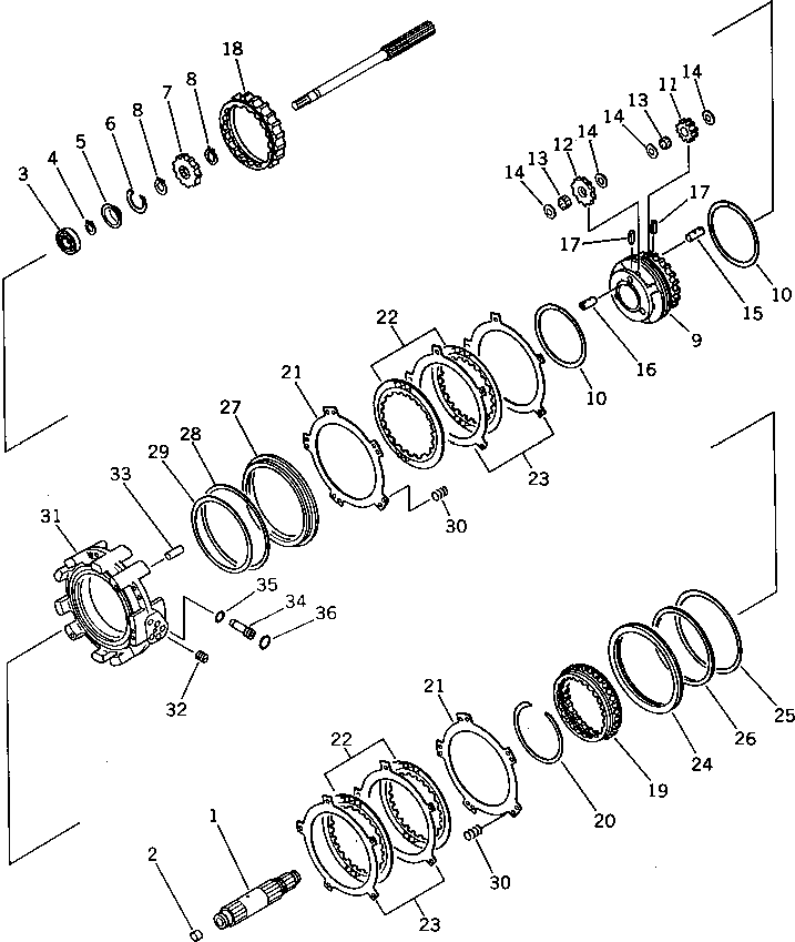 Подшипник 362-15-19320 KOMATSU