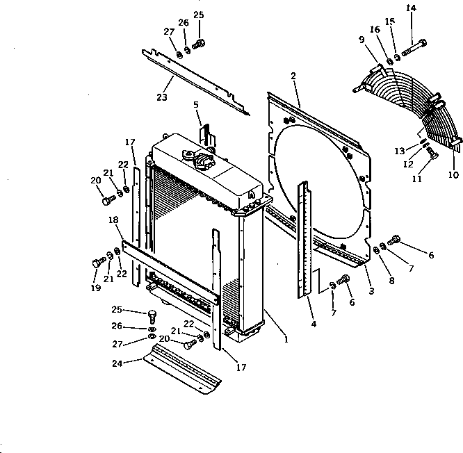 SHROUD,LOWER 130-A62-3510 KOMATSU