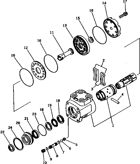 Уплотнение ST20599 KOMATSU