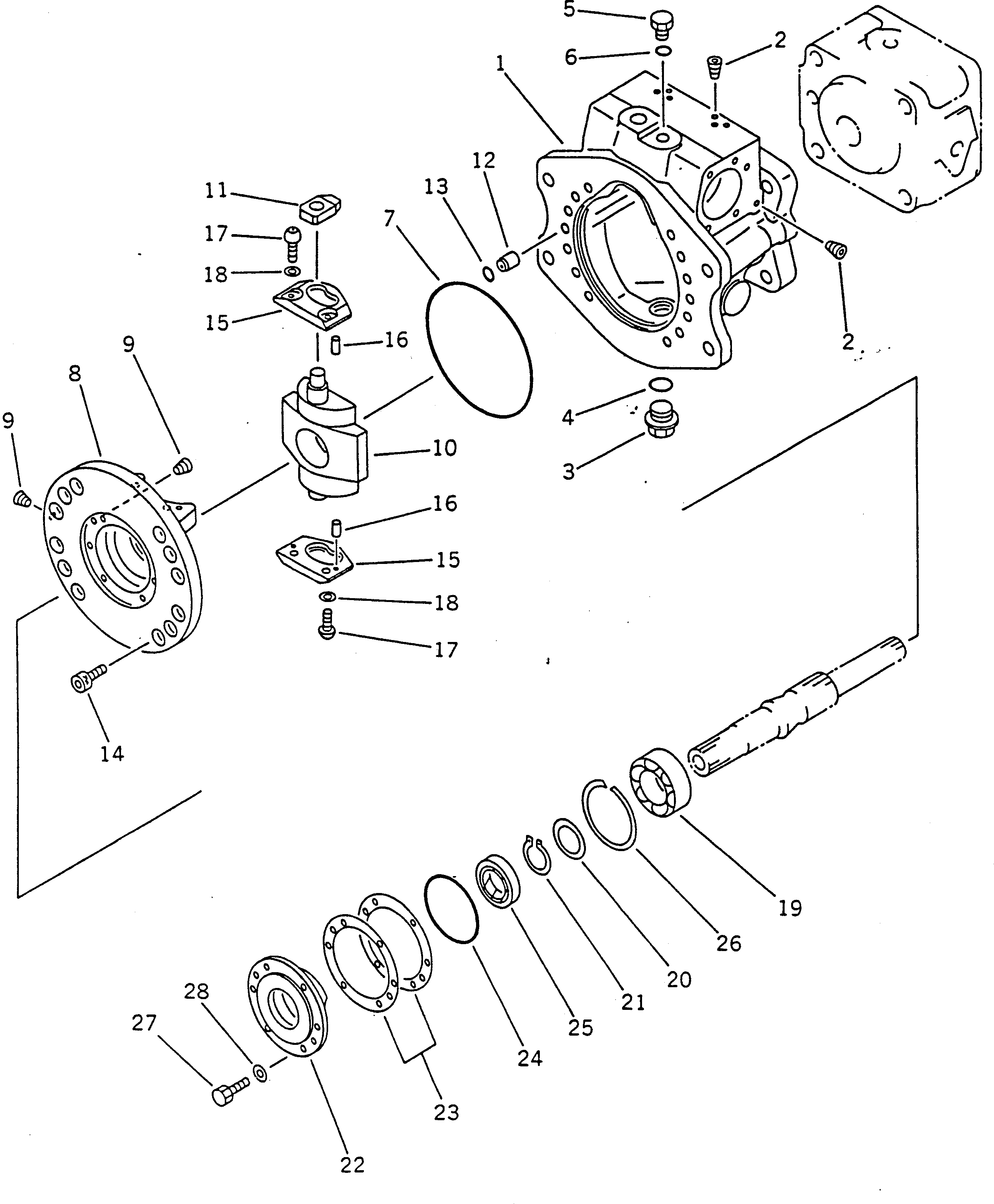 уплотнительное кольцо круглого сечения (\2\708-25-13930) KOMATSU