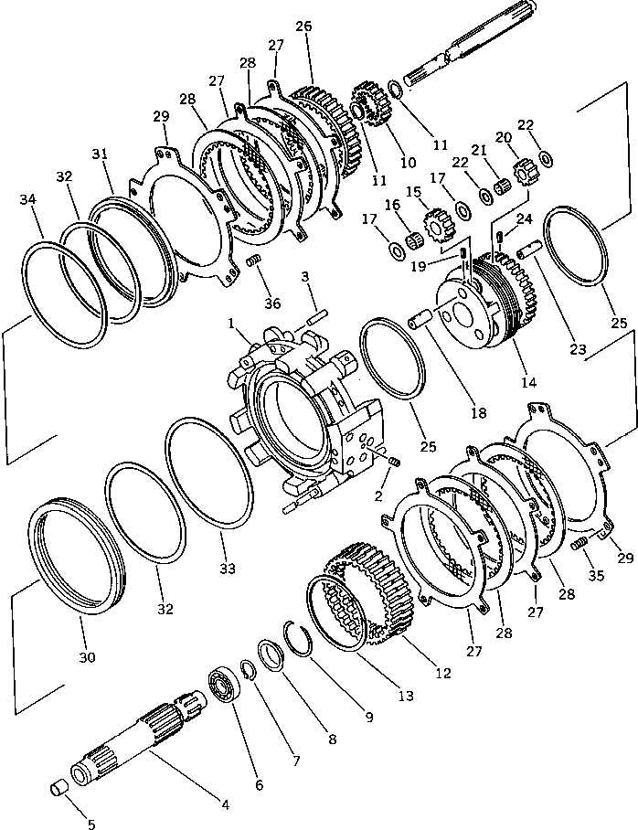 Уплотнительное кольцо 07018-01255 KOMATSU