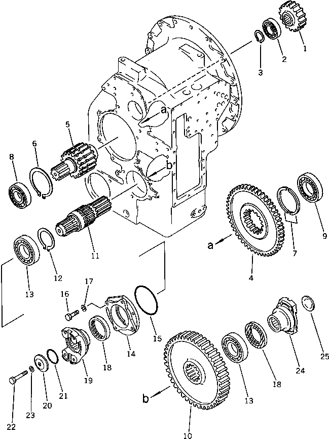 Уплотнительное кольцо (комплект) 07000-65042 KOMATSU