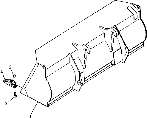Ковш 362-842-1110 KOMATSU