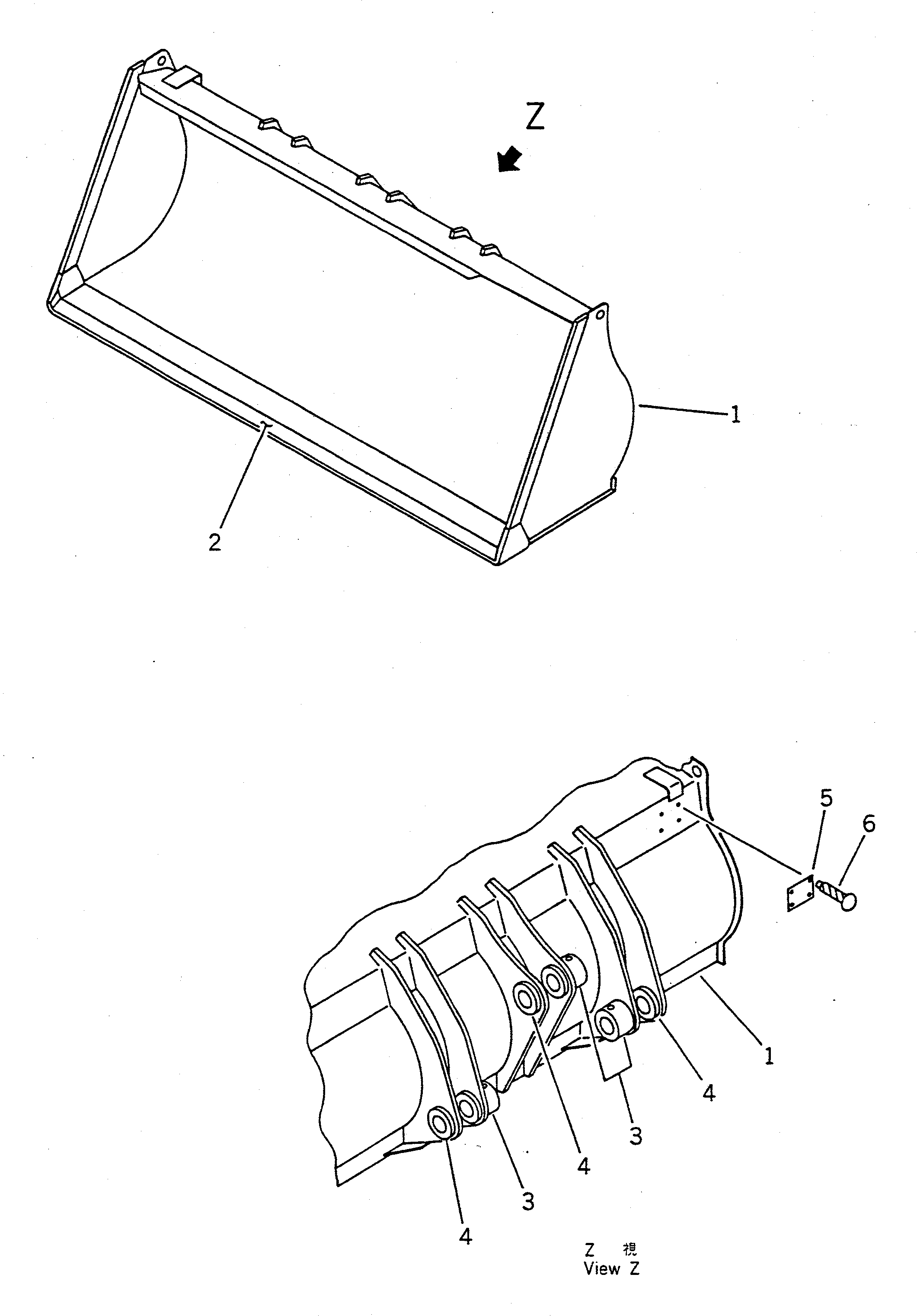 BOSS (WELDED) 361-70-11170 KOMATSU