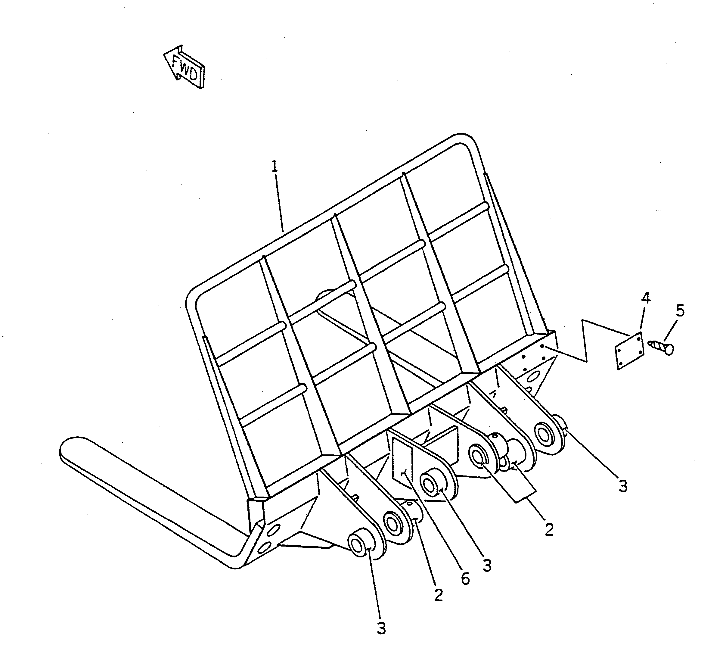 FORK 361-912-1120 KOMATSU