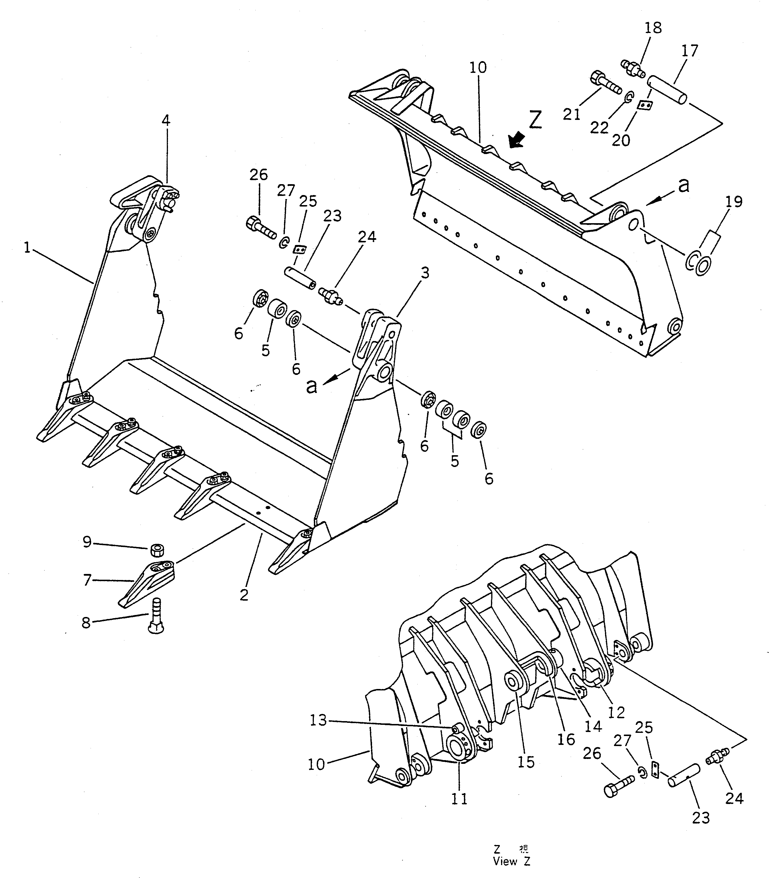 Щётка стеклоочистителя 361-923-1120 KOMATSU