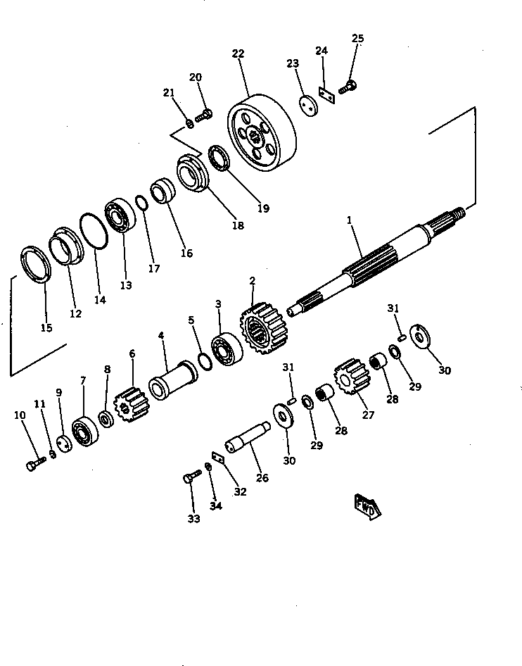 Шестерня 144-947-1760 KOMATSU