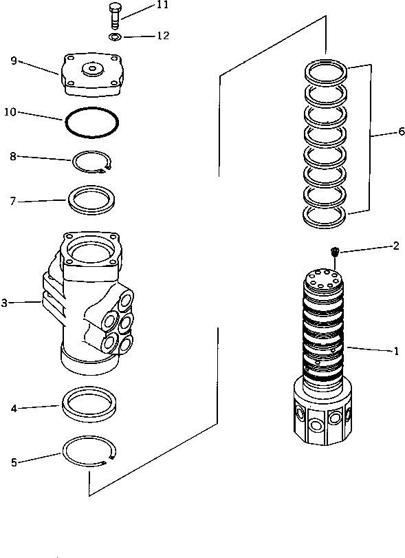 SHAFT,SWIVEL 703-07-92140 KOMATSU
