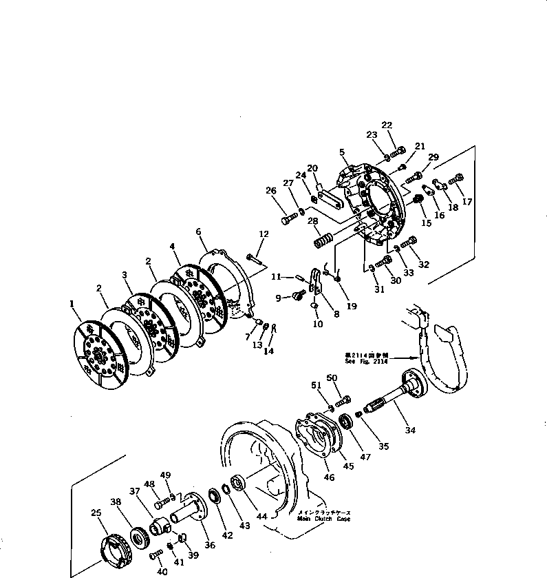 DISC ASS'Y 10F-10-11200 KOMATSU
