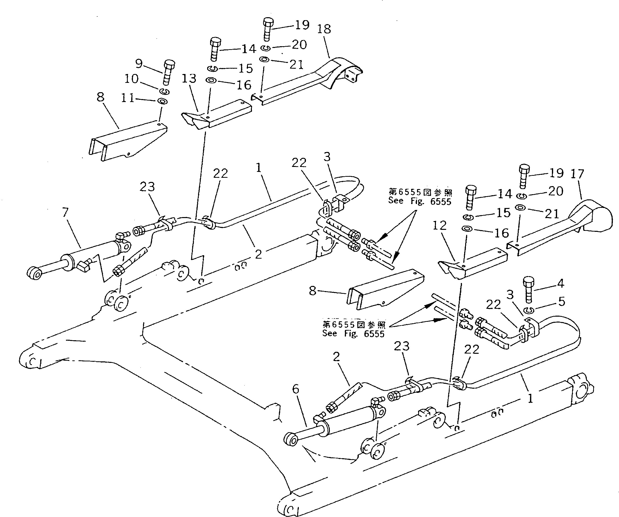 Крышка правая 10F-Z16-4640 KOMATSU