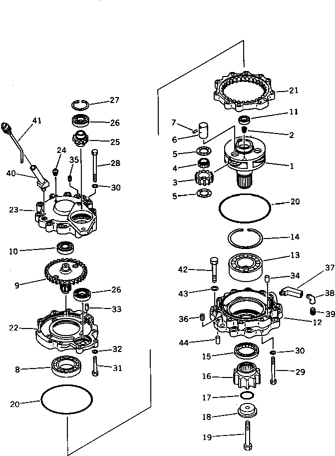Указатель 21W-26-11121 KOMATSU