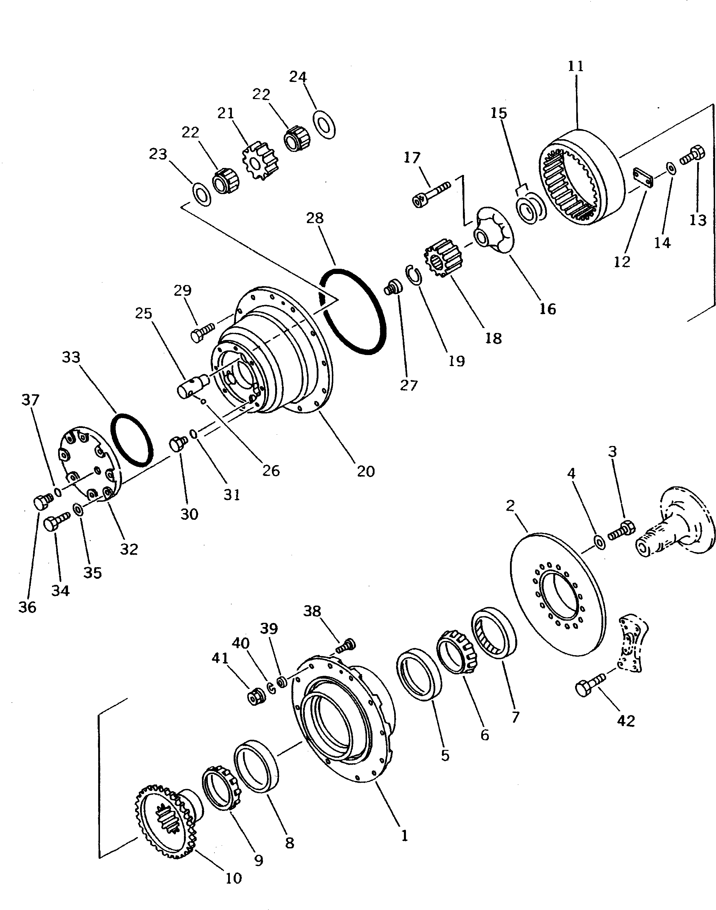 BUTTON,THRUST 20D-22-42630 KOMATSU
