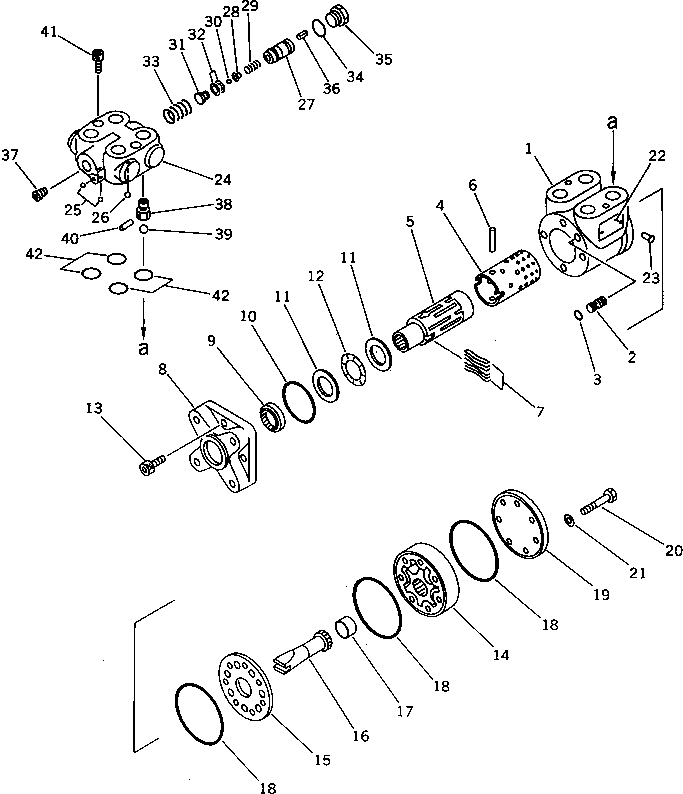 Крышка JK415-23601 KOMATSU