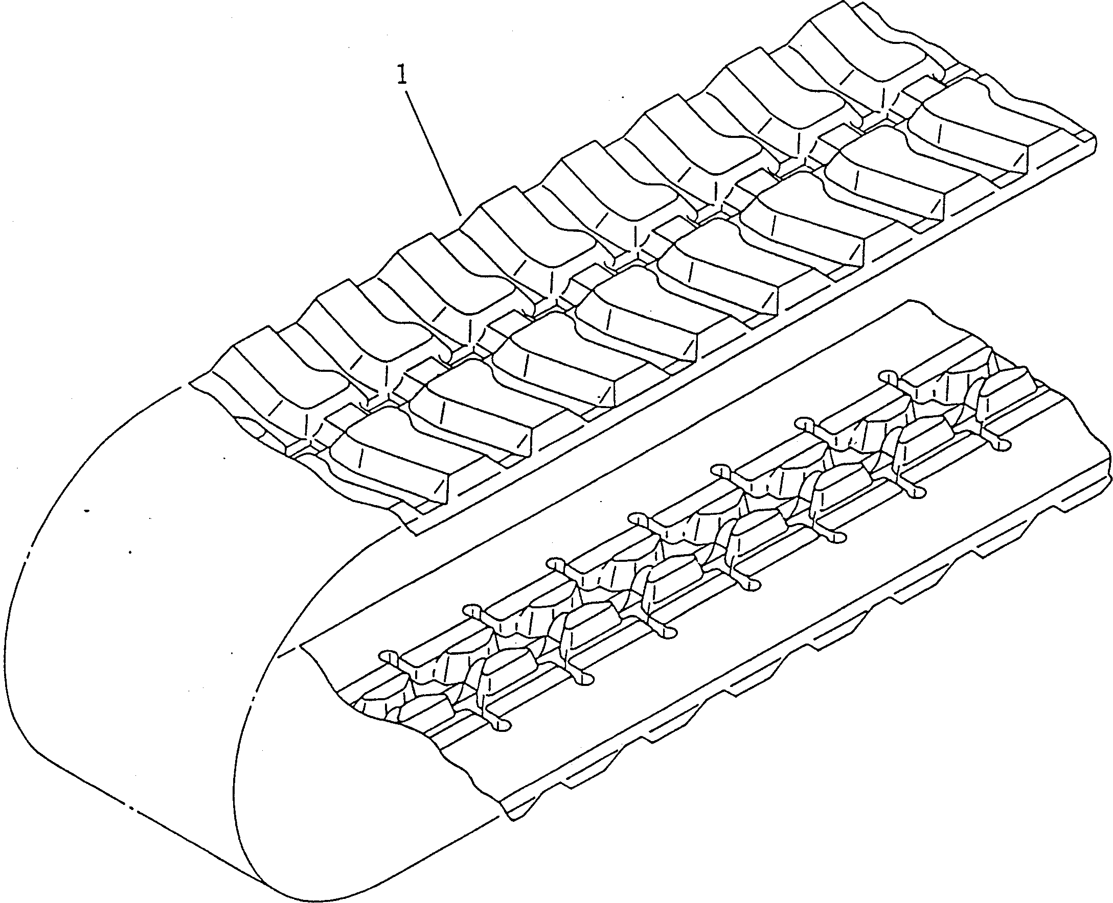 SHOE,RUBBER 21W-32-11530 KOMATSU