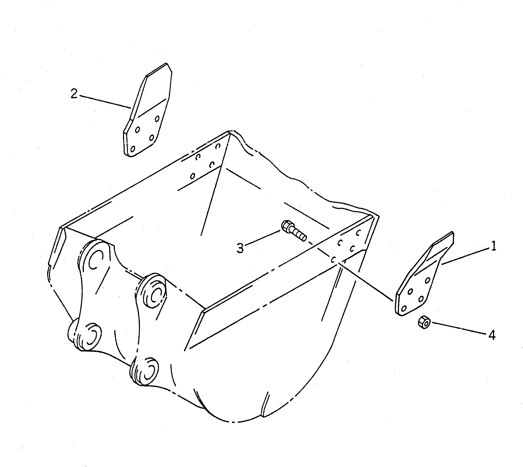 Гайка 01803-02226 KOMATSU