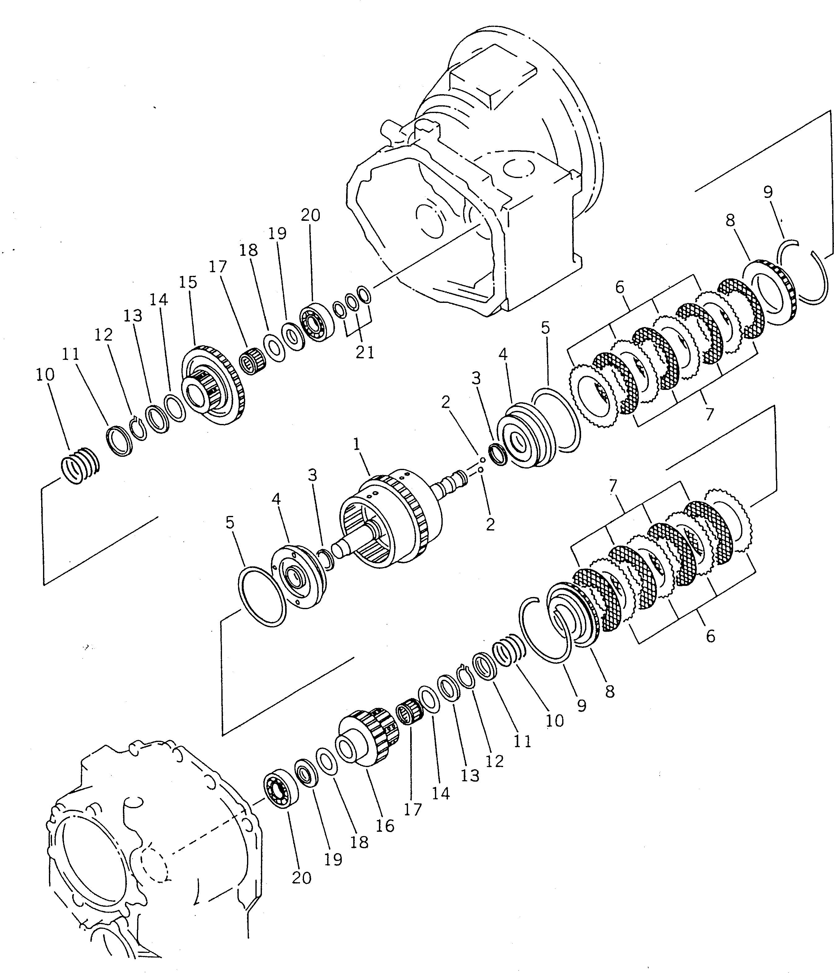 Упорная шайба 09233-13520 KOMATSU