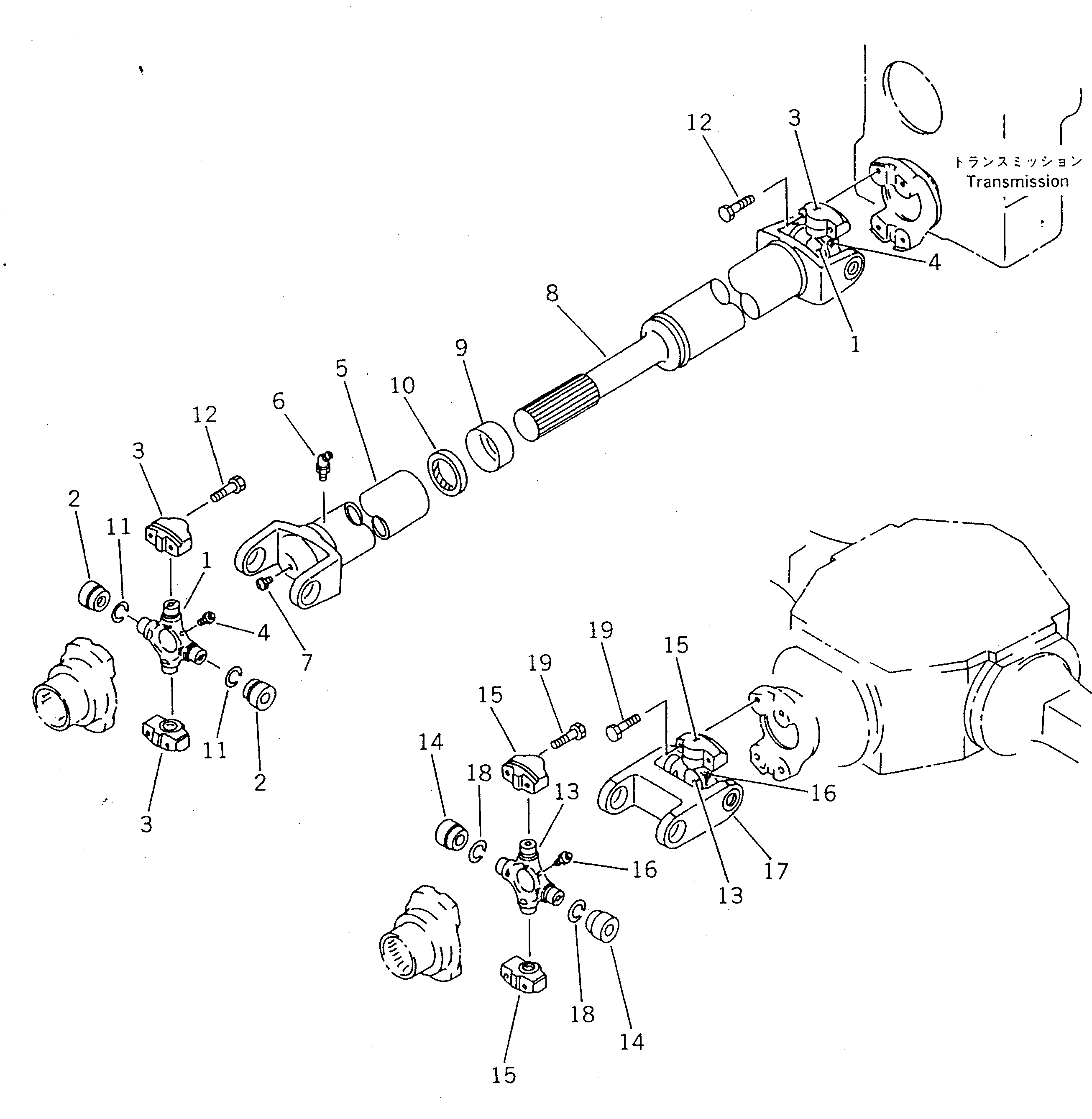 YOKE SLIDER ASS'Y 362-20-31310 KOMATSU