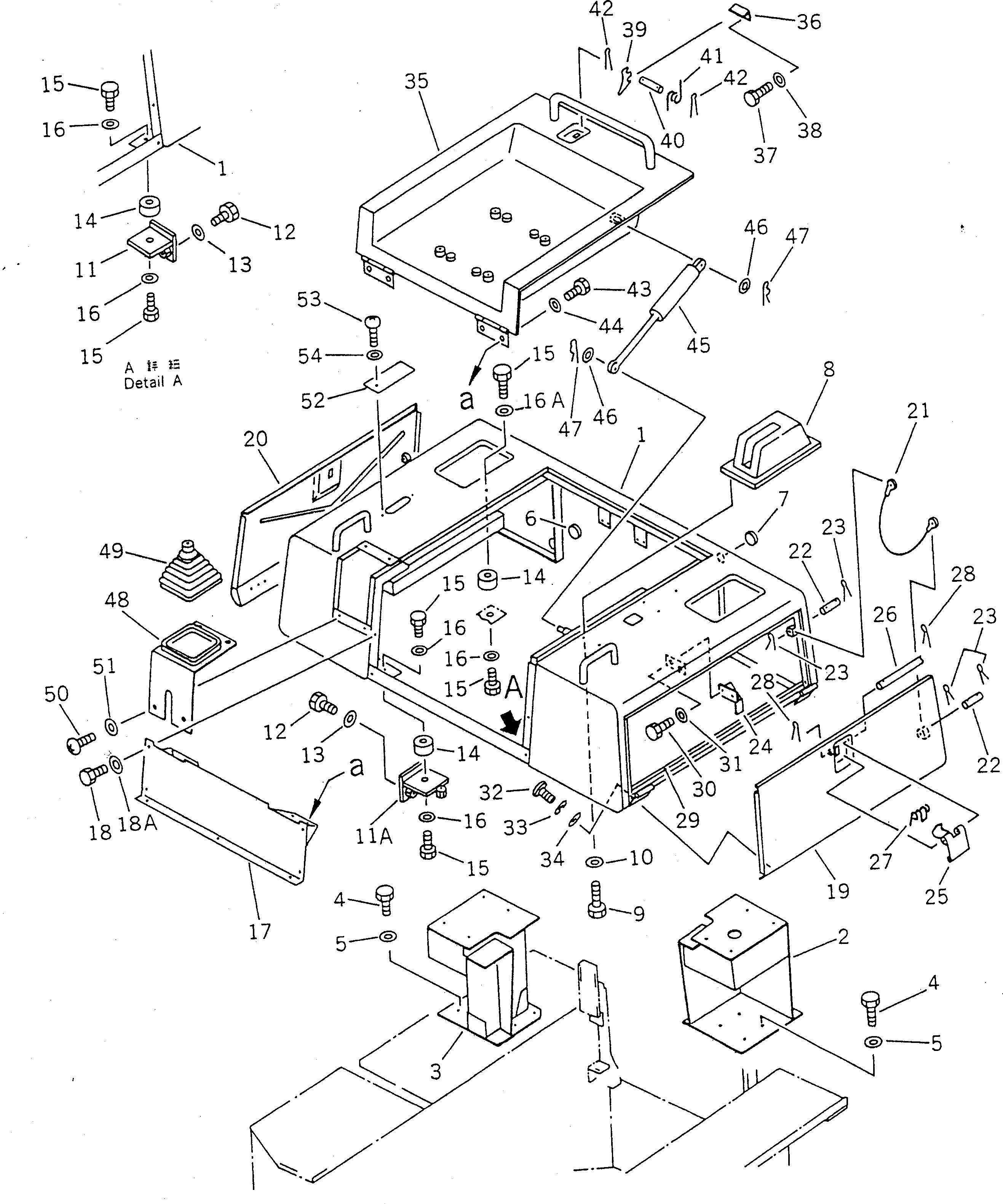SPRING,GAS 363-54-24331 KOMATSU