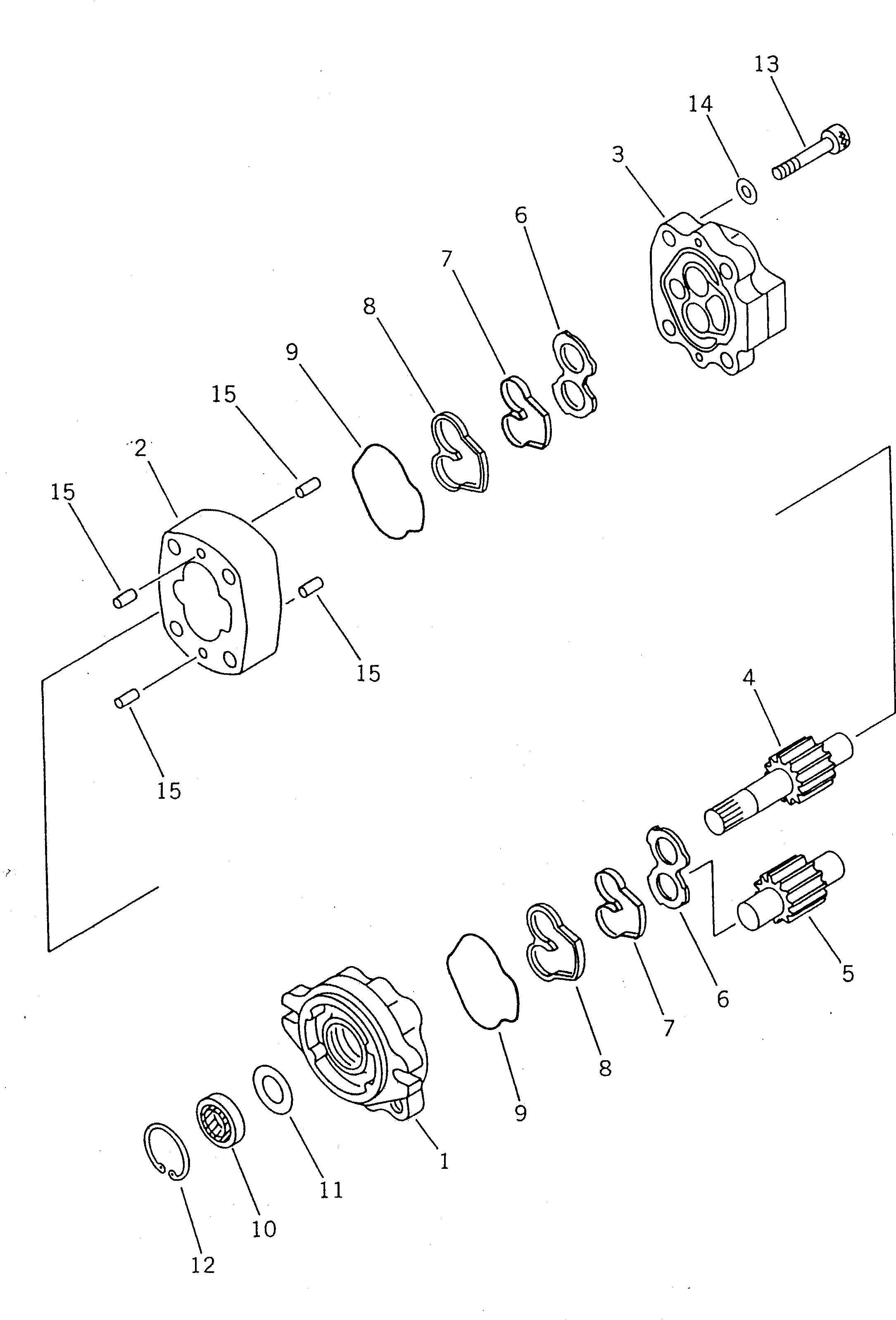 ведущая шестерня (\7\705-40-26410) KOMATSU