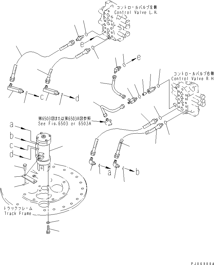 SWIVEL JOINT ASS'Y,(SEE FIG.Y1627-01A1) (703-08-23100) KOMATSU