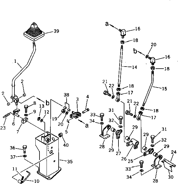 CONTROL MODIFIED G.,(FOR ATTACHMENT) (OP) (\8\21W-973-X160) KOMATSU