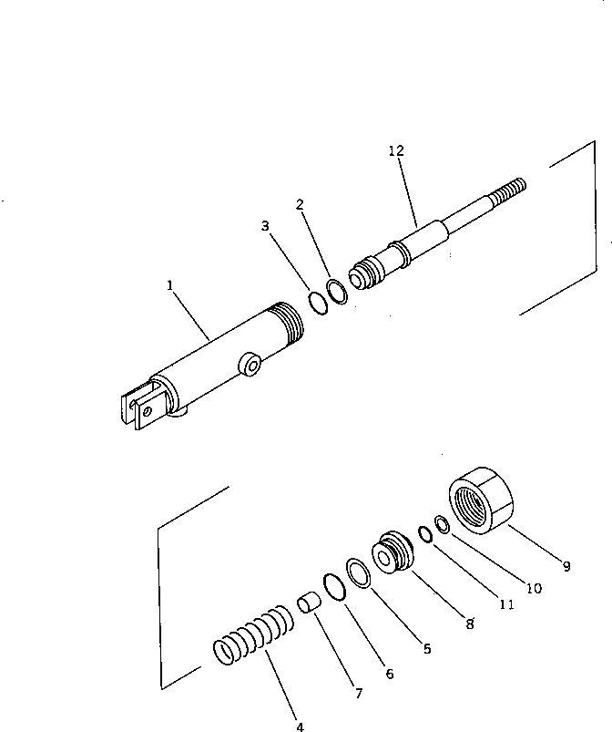CYLINDER ASS'Y,\ 20B-34-31200 KOMATSU