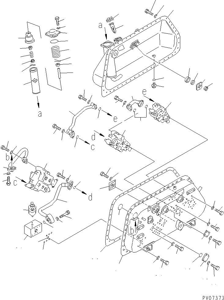 TANK VALVE ASS'Y 130-78-82001 KOMATSU