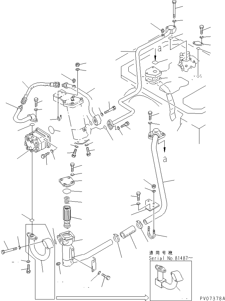 Корпус 134-49-22151 KOMATSU