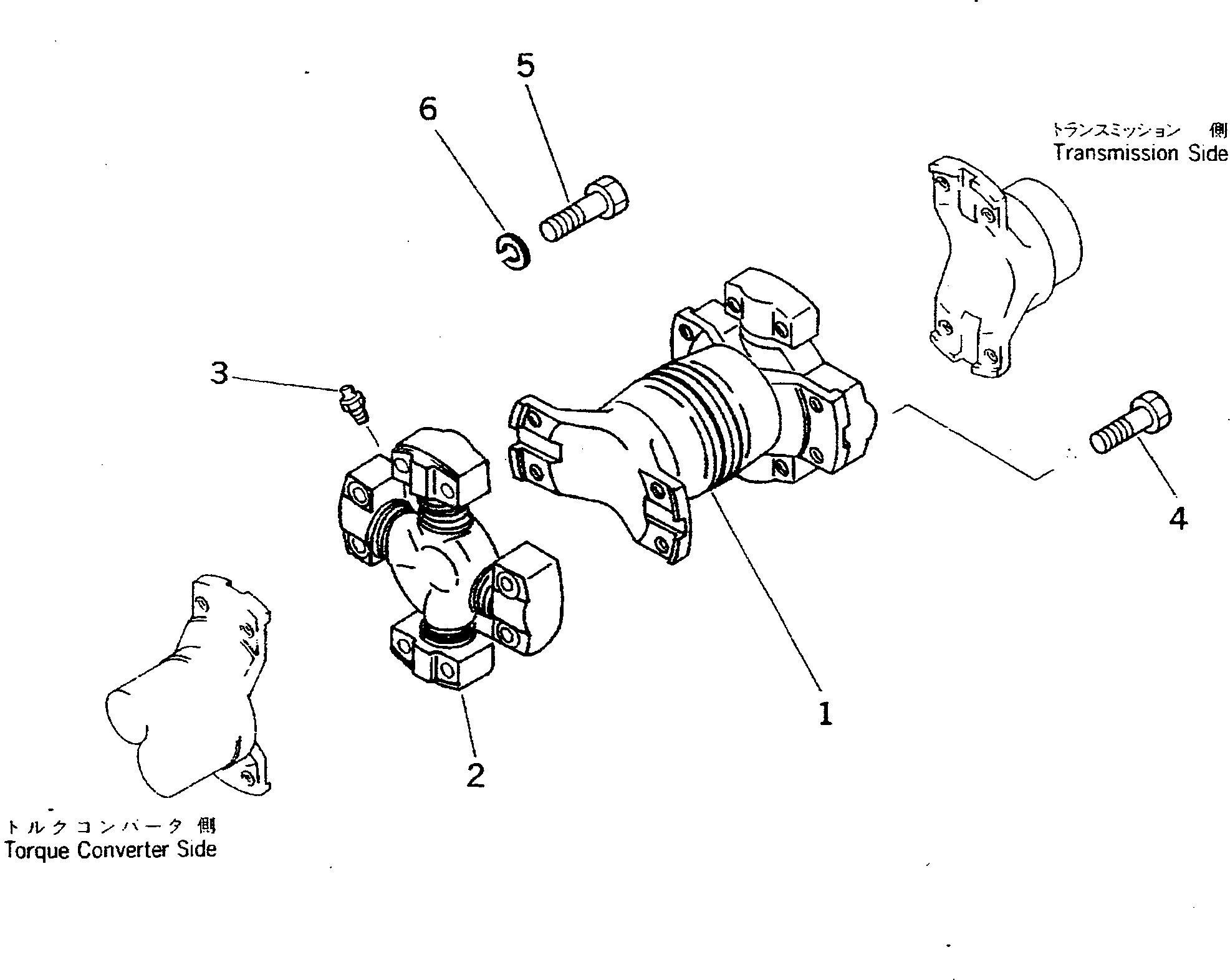 UNIVERSAL JOINT A. 145-20-51100 KOMATSU