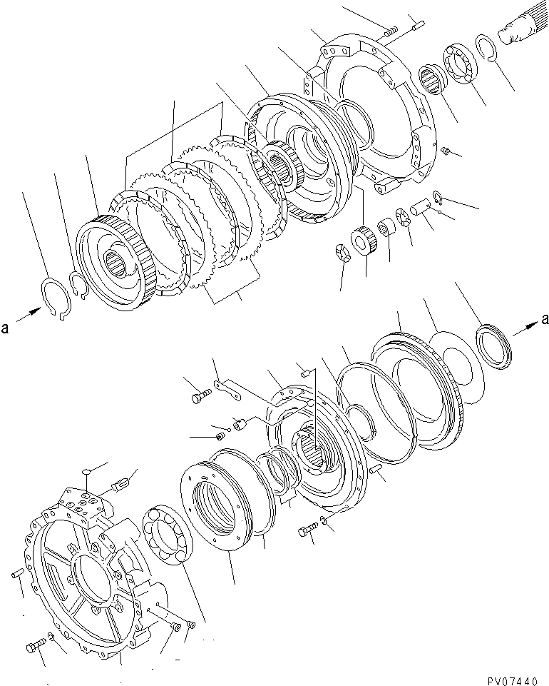 Корпус в сборе 15B-15-00210 KOMATSU