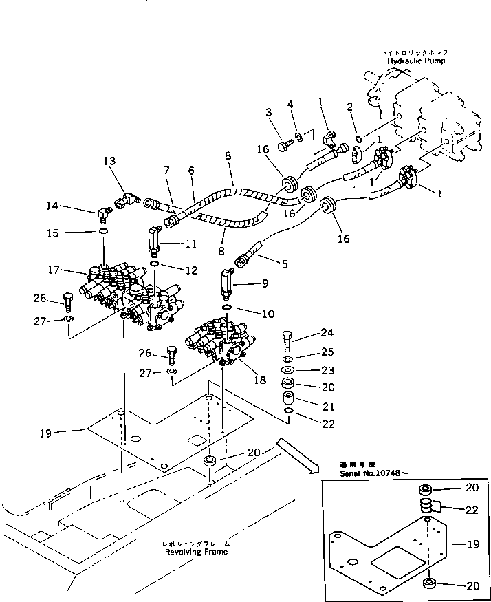 VALVE ASS'Y,(SEE FIG.6201) 709-36-12703 KOMATSU