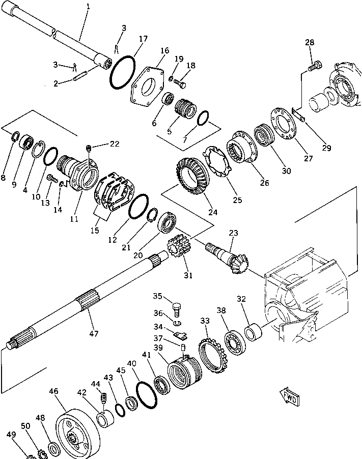 Палец 131-14-45240 KOMATSU