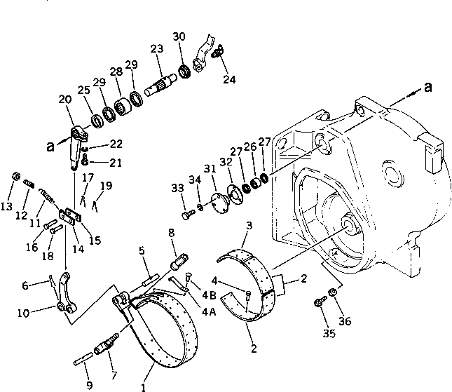 Фрикционная накладка 124-960-2780 KOMATSU