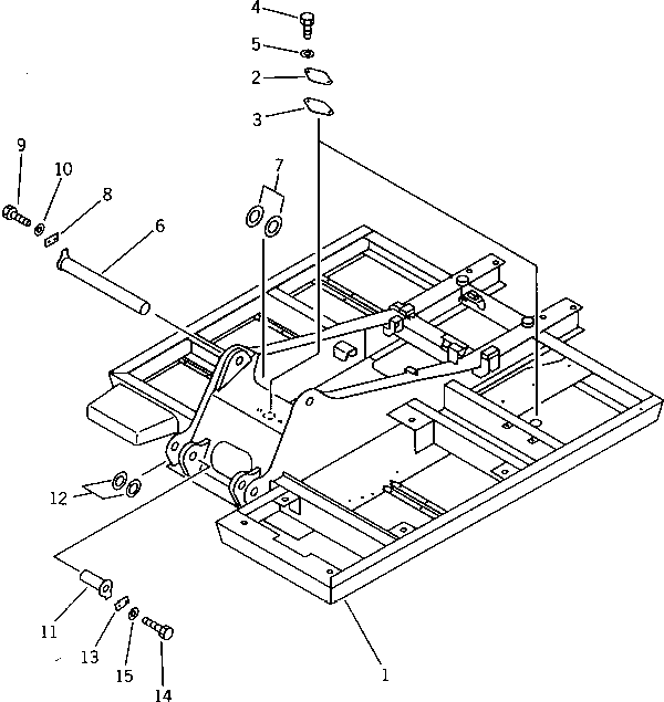 FRAME,REVOLVING 203-46-56280 KOMATSU