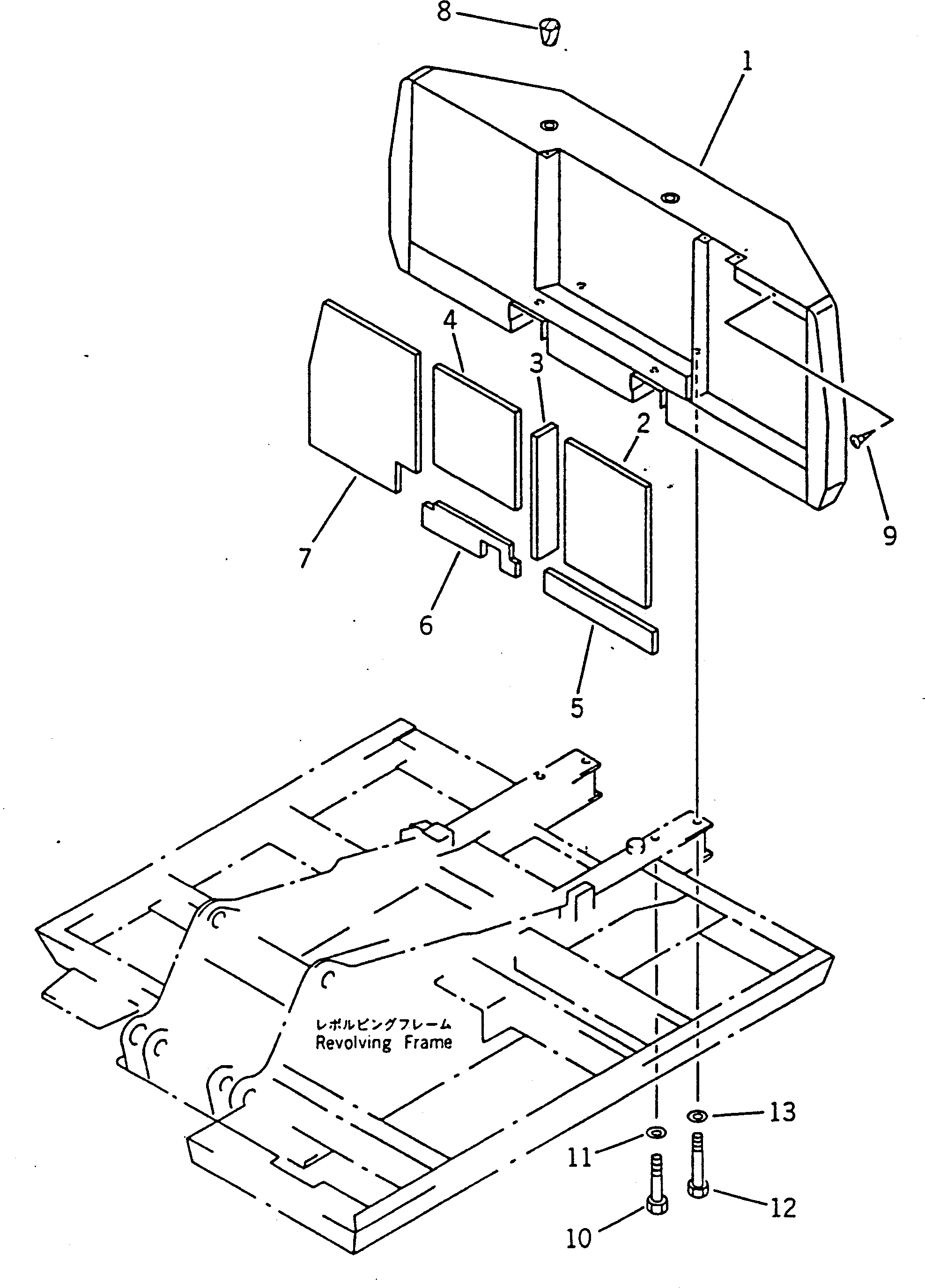 WEIGHT,COUNTER 203-46-51244 KOMATSU