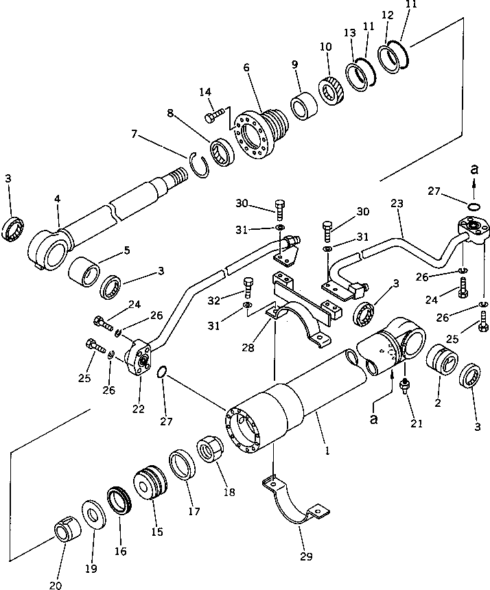 Плунжер 707-71-60730 KOMATSU