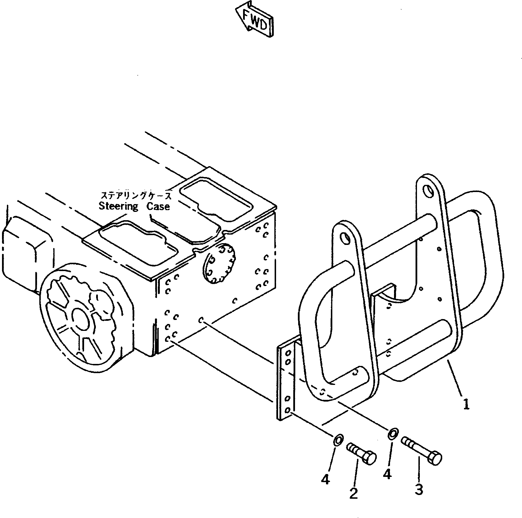 GUARD,REAR 11G-Y16-3230 KOMATSU