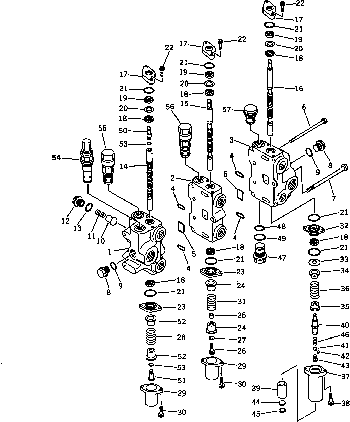 Клапан в сборе 700-83-23000 KOMATSU